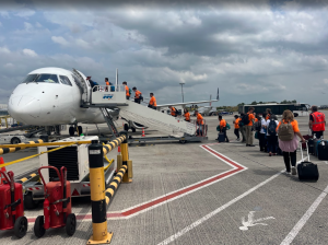 plane for pilgrimage